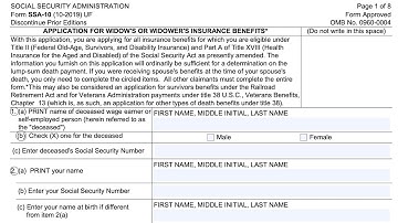 Form SSA 10 walkthrough ARCHIVED COPY - READ COMMENTS ONLY