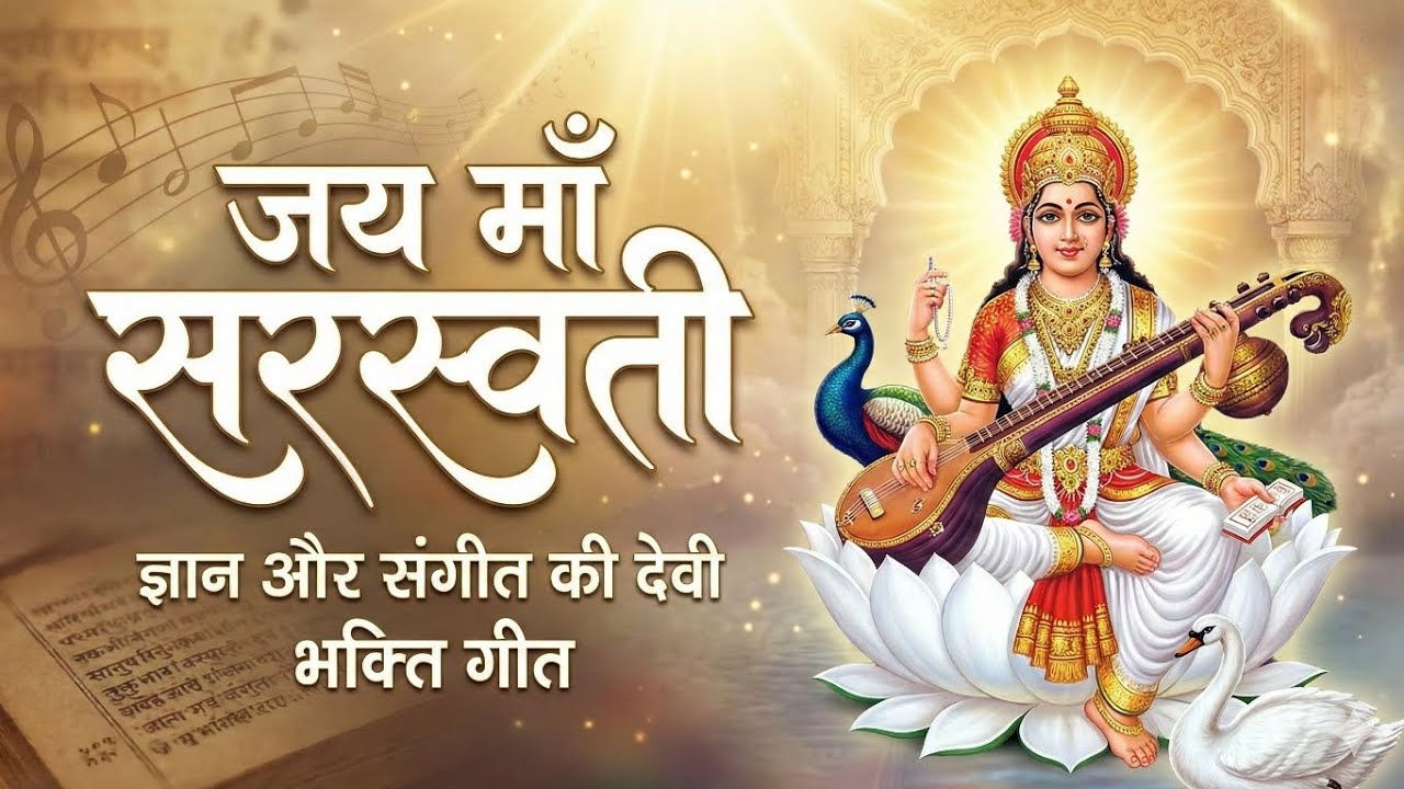 🎵 जय माँ सरस्वती | Saraswati Vandana | Maa Veena Vadini Bhakti Song🕉️