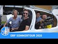 Hinter den Kulissen: Flug mit Kristina Sprenger ORF Sommertour 2020