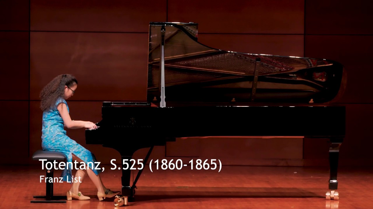 Franz Liszt Totentanz, S.525. Piano solo Xiuwei Yu YouTube