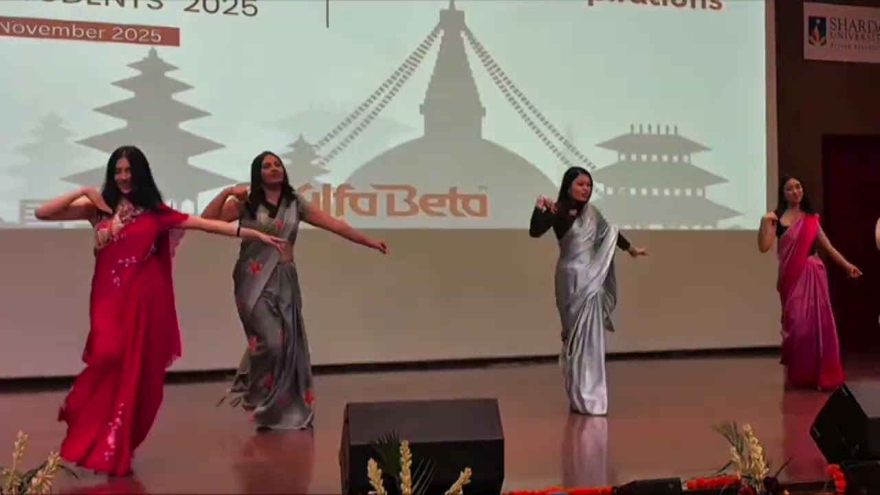 College freshers girls dance 🎊🎊🎊