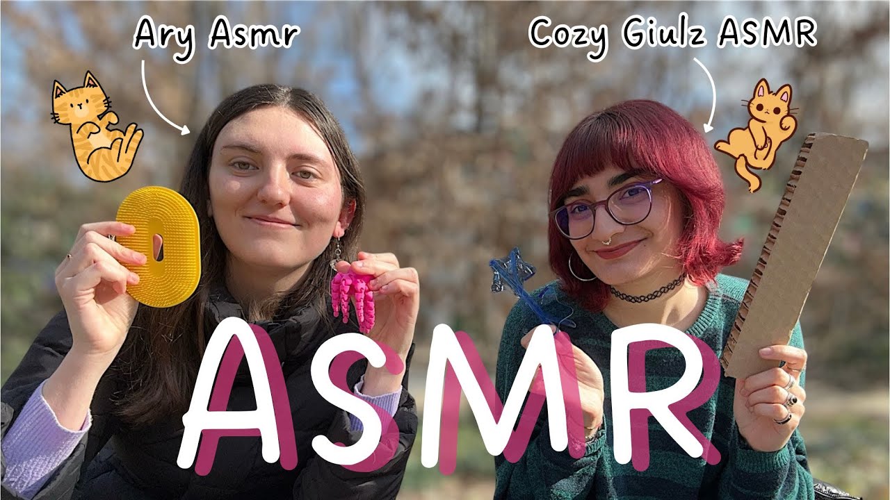 Asmr nel parco con Ary Asmr 🐈 🌾