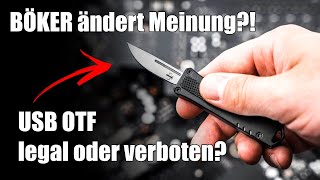 Böker Micro USB OTF im Waffengesetz: Erwerb, Besitz, Führen @Kwannick