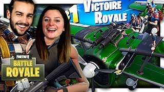 TOP 1 EN MODE AVION ! SAISON 7 FORTNITE DUO FR