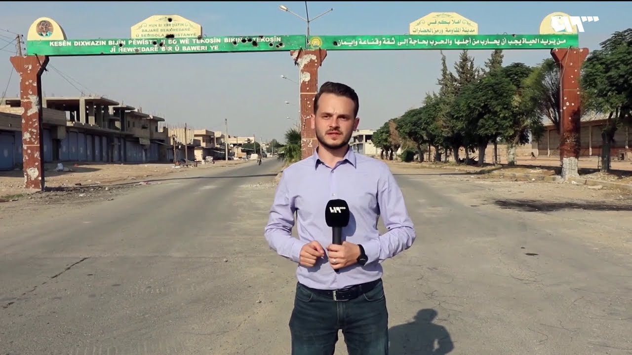 الفرق الهندسية تزيل الألغام من مدينة رأس العين لتسهيل عودة الأهالي