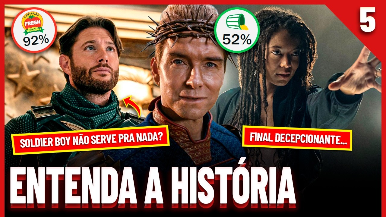Saga The Boys: Uma Hora RECLAMANDO sobre o Final da Série | Entenda a História | PT. 5