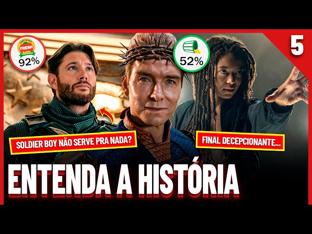 Saga The Boys: Uma Hora RECLAMANDO sobre o Final da Série | Entenda a História | PT. 5