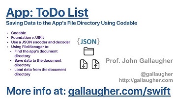 Ch. 5.7 Saving Data to the App