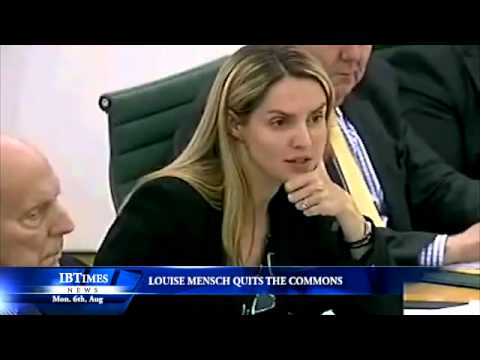 Louise Mensch quits the commons - YouTube