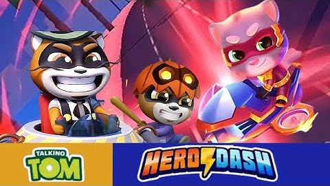 Talking Tom Hero Dash Gameplay Level 24 | Talking Tom Jet Bike Race | Android Gameplay Walkthrough