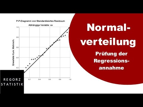 Video: Benötigt die lineare Regression eine Normalverteilung?