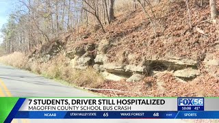 11 students released from hospital following Magoffin County bus wreck