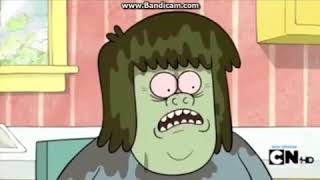 Regular show Muscle man noises