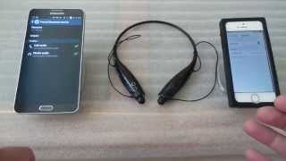 Как подключить LG Bluetooth HBS-730 (LG Tone+) к двум разным устройствам (V2)