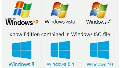 Identify Edition of Windows ISO file 32-bit/64-bit