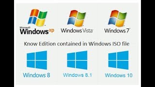 identify edition of windows iso file 32-bit/64-bit