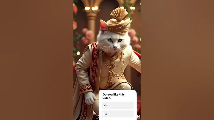 Watch the video about Royal Cat Wedding 🐱💍 | Bride & Groom in Traditional Indian Attire” #CatWedding #CuteCats #Shorts