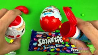 Holiday Surprise Egg Candy Party! Opening Candy Filled Surprise Eggs! screenshot 3