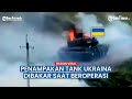 Rusia Hancurkan Tank Militer Ukraina di Volchansk