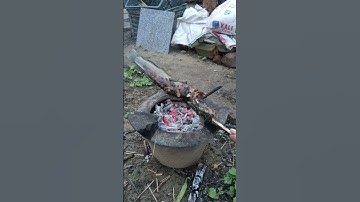 cá trê đồng nướng #shorts