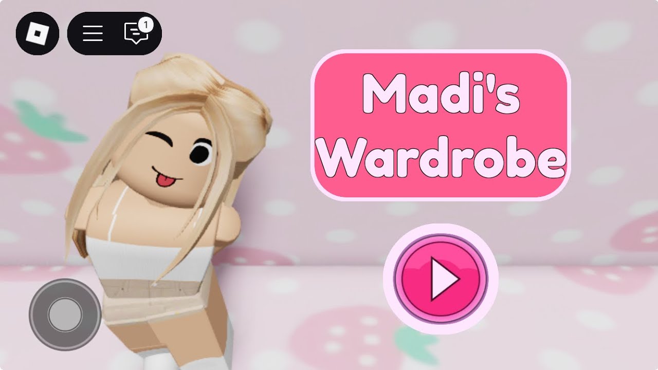 Playing Madi S Wardrobe HORROR GAME ROBLOX YouTube 