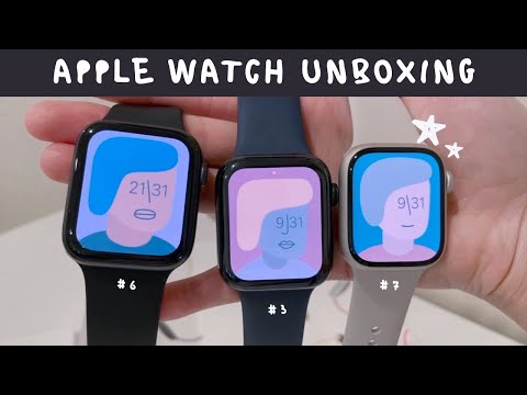 Apple Watch Series 7 Unboxing - Starlight 苹果手表7开箱🌟星光色
