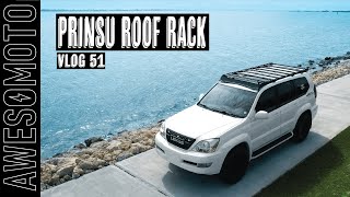 Vlog 51  Prinsu Roof Rack Install (Lexus GX470)