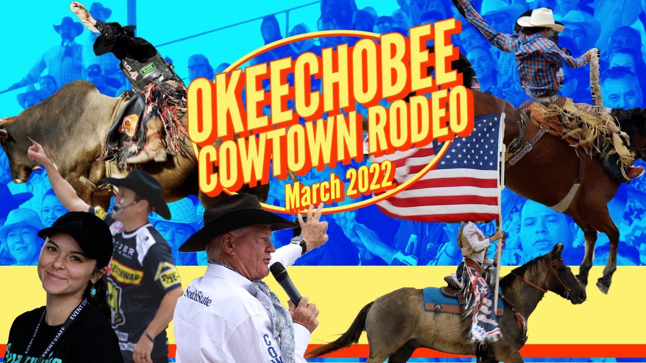 Okeechobee Cowtown Rodeo 2022 Highlights YouTube
