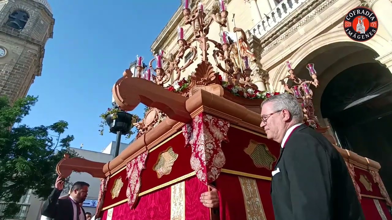 GLORIAS 2023 - SALIDA PROCESIONAL SANTO PATRÓN DE CHICLANA DE LA FRONTERA - SAN JUAN BAUTISTA