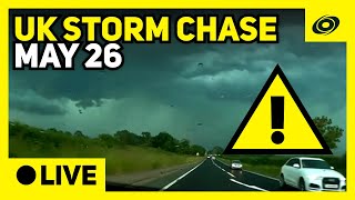 UK Storm Chasing Live - Severe Thunderstorms