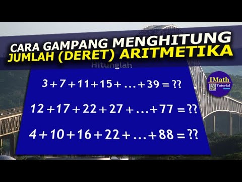 Video: Bisakah jumlah deret aritmatika negatif?