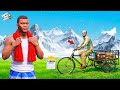 Franklin &amp; Chithapu Start A New Ladakh Trip With Tricycle in GTA 5
