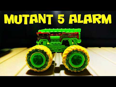 Mutant 5 Alarm - Hot Wheels Monster Trucks Mutant Chaos
