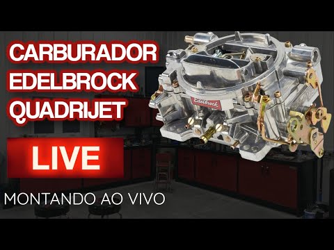 CARBURADOR EDELBROCK QUADRIJET - APROVEITAMOS A REVISÃO NO T-BUCKET E MONTAMOS ELE AO VIVO - PARTE 2