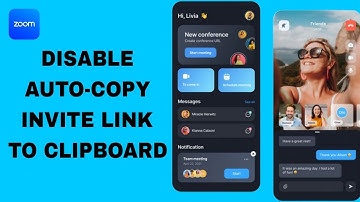 How To Disable Auto-Copy Invite Link To Clipboard On Zoom App | Step By Step
