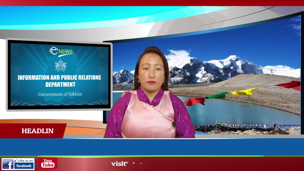 HON'BLE CHIEF MINISTER SHRI P.S.GOLAY VISITS IRBn CAMP AT DELHI, Lepcha Language 7.06.2019