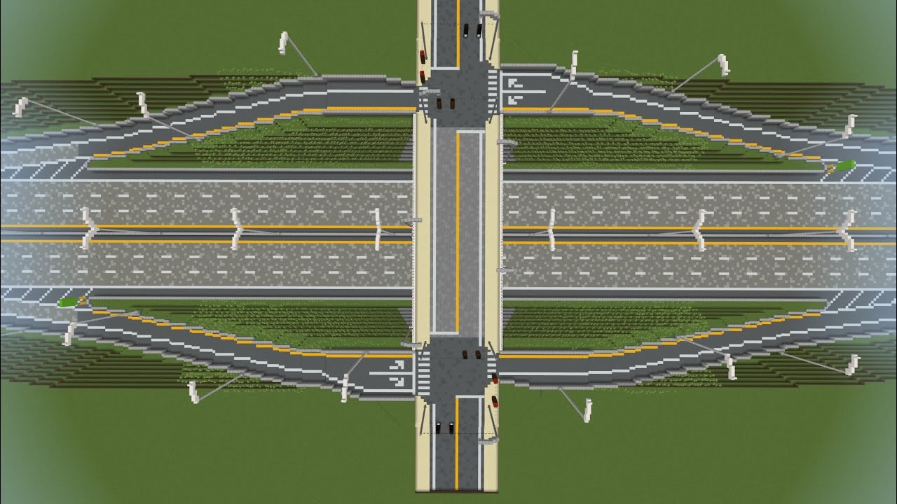 Freeway Construction - Episode 21- Freeway Expansion And New Interchange - Timelapse 