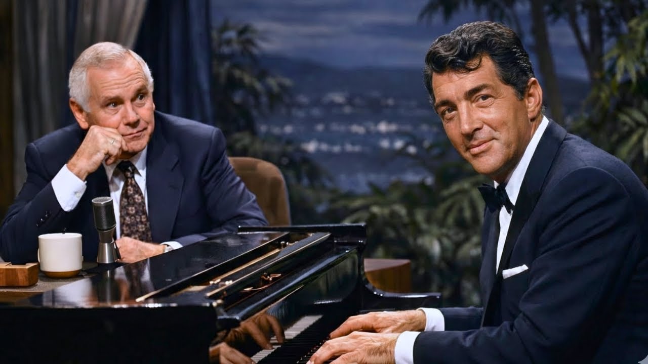 Johnny Carson le dijo a Dean Martin que tocara el piano como una broma — ¡Minutos después lloró!