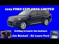 2023 Ford Explorer Limited - HYBRID - Getting to know the features