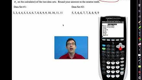 087 Common Core Algebra I Unit #10 Lesson #4 Measures of Variation