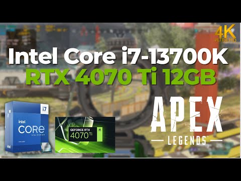 Intel Core i7-13700K  NVIDIA RTX 4070 Ti - Apex Legends @4K high settings (32GB RAM DDR5-6000)