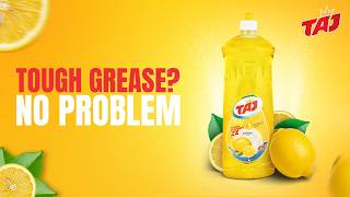 Taj Liquid Dishwash Gel Tough On Grease, Gentle On Hands