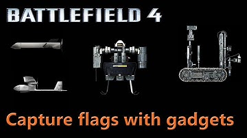 Battlefield 4 - Capture flags with gadgets bug