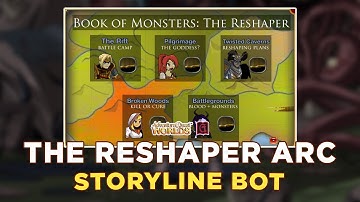 *NEW EVENT + COMBAT SYSTEM* Book of Monsters: The Reshaper - Arc 2 (Storyline Bot) || GRIMLITE REV