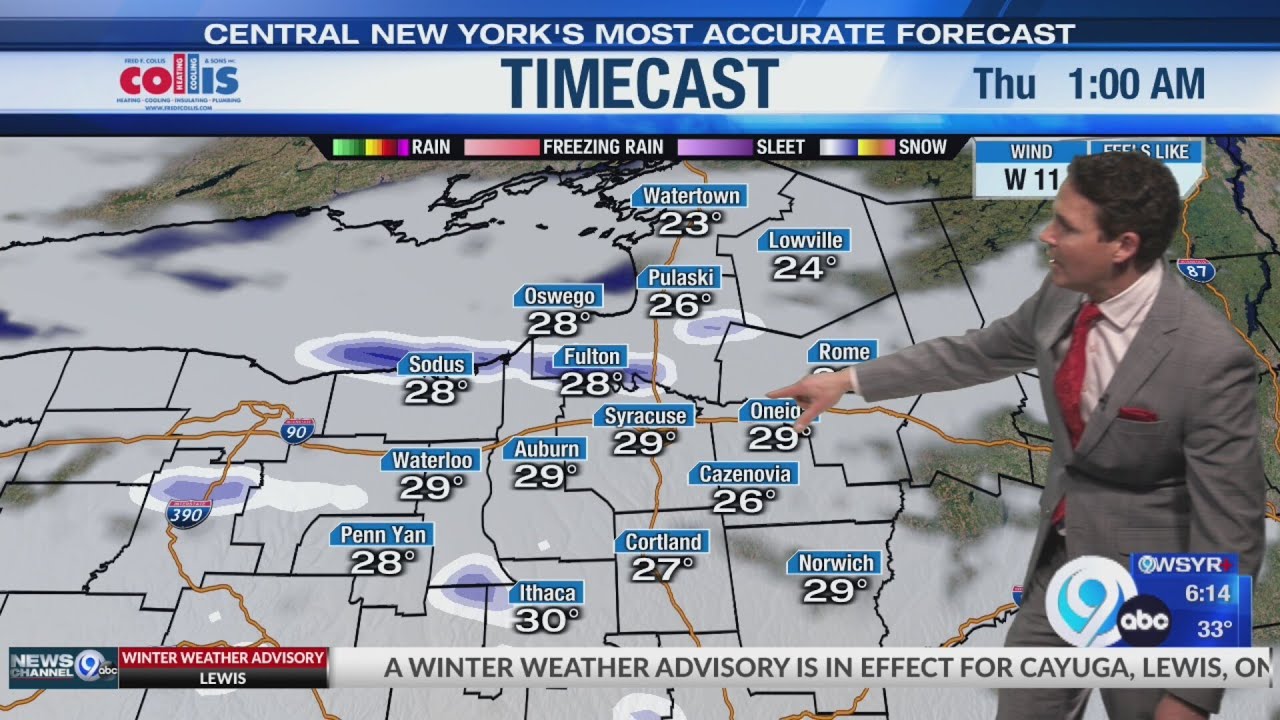 Storm Team Forecast: 6PM Wednesday 2-25-26