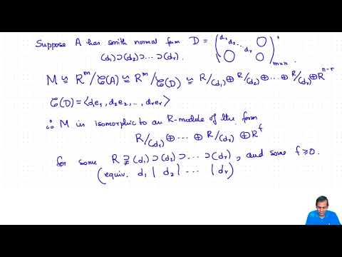 Structure of finitely