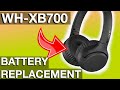 BATTERY REPLACEMENT SONY WH-XB700 Headphones (How to instructions)