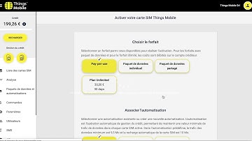 Things Mobile: Comment activer une carte SIM IoT et M2M