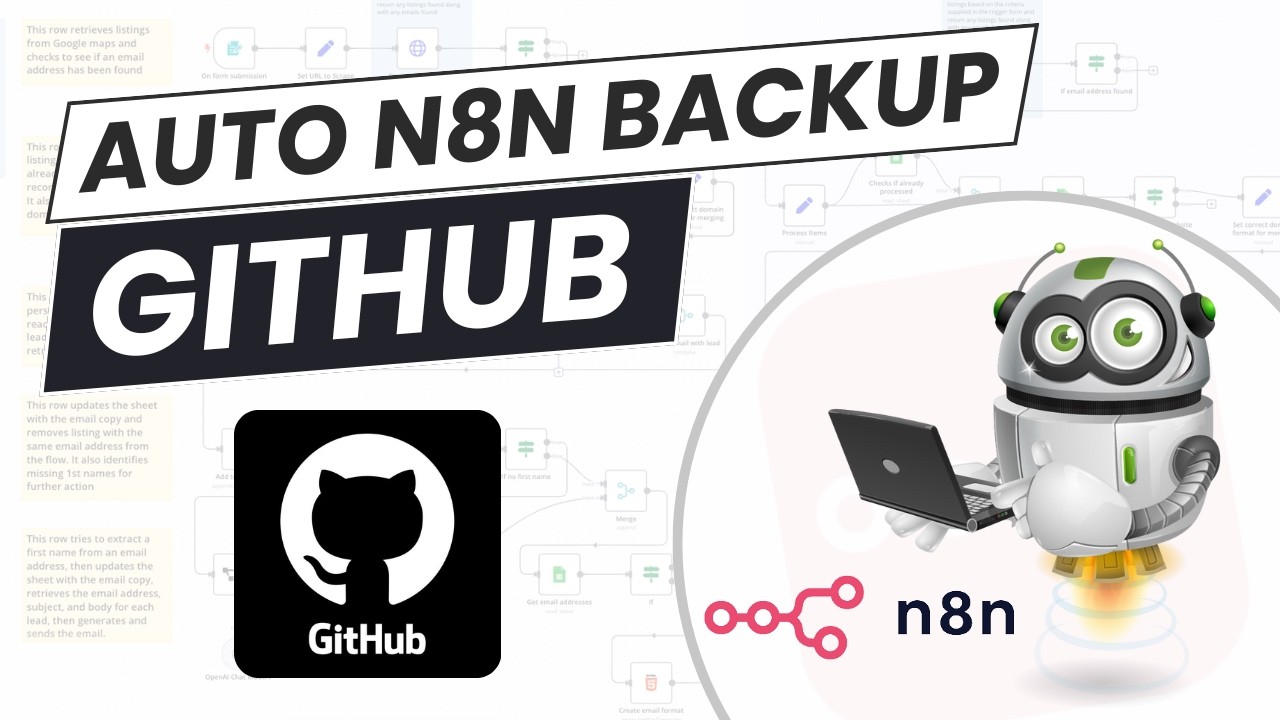 Automatically Backup Your n8n Workflows Using Github (for non-techies ...