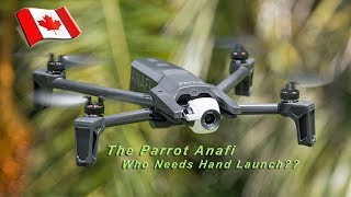 Parrot ANAFI - Why use Hand Launch at all